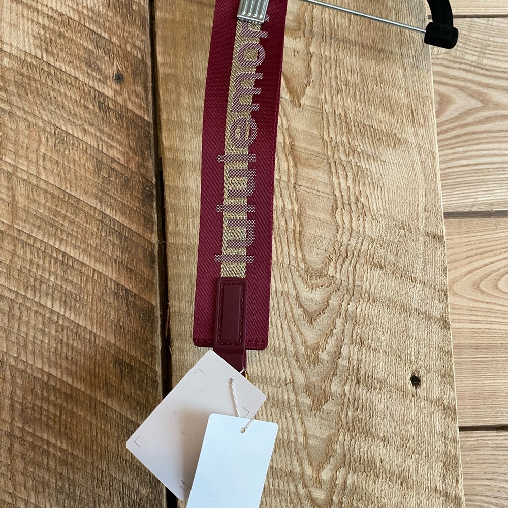 Lululemon Burgundy Strap